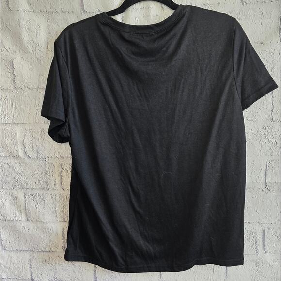 BTS Dynamite Logo Black Graphic Tee Women's Plus Size 2XL - Picture 2 of 10